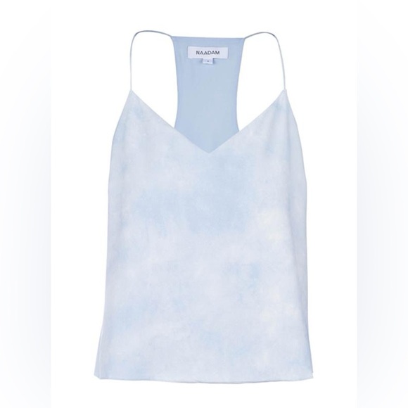 NAADAM Tops - NAADAM Women's Washed Silk Camisole, Sky Blue, size XS